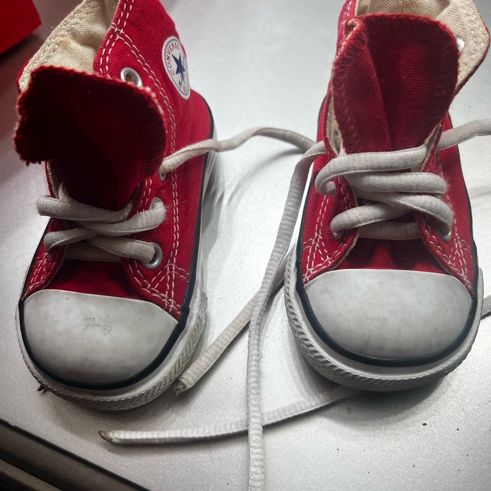 Converse Baby Red Sneakers